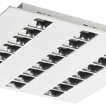 Plafonnier INC LED Sylvania OPTIX 625 ALU 26W 3600lm 4000K cenbat blanc 
