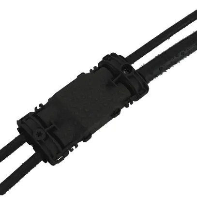 Boîte de dérivation Paguro noir 3×4mm² IP68 