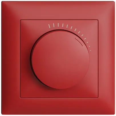 Régulateur de vitesse ENC EDUE 230VAC, 1 phase, 20…400VA, 88×88mm, berry 