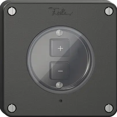 Dimmer Uni-LED 1K/2T NEVO Wiser N.CO nero 