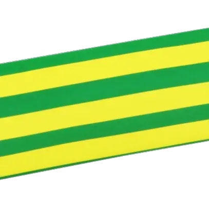 Guaina retrattile DCPT 12mm verde/giallo 