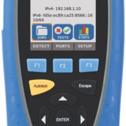 Tester di rete e di cablaggio NaviTEK NT Plus 