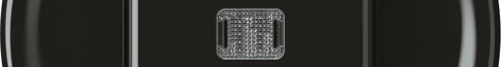 Interruttore a pulsante luminoso origin sch 6 LED 60×60mm nero 