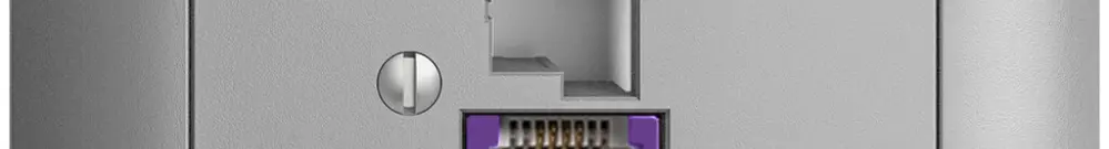 Presa INC T+T 6P/1×RJ45 DSL-a banda larga EDIZIOdue silver 