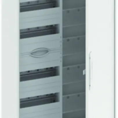 Distributore AP ABB CA 28VML, 2-parte 8 file 96UM + media, porta ventilata 