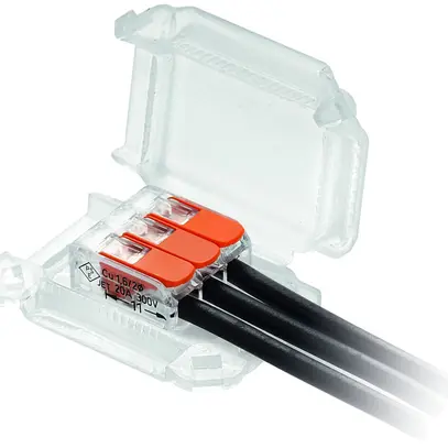 Manchon de jonction Raytech HAPPYJOINT3 avec gel 3×1…4mm² IPX8 41×28×19mm 