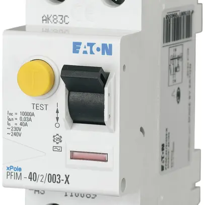 Fehlerstromschutzschalter Eaton PFIM 2P 40A 30mA Typ A 