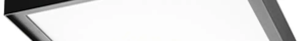 Luminaire apparent LED SG Disc 285 HF 22W 2020lm 830 283×283mm noir 