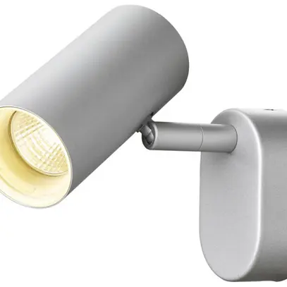 Plafonnier/applique LED SLV NOBLO-1 8W 600lm 2700K 36° 90×127×105mm argent 