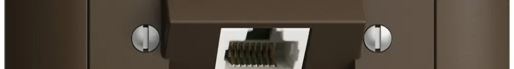 Presa INC 1×RJ45/u 4P ITplus EDIZIOdue coffee 