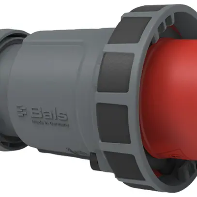 Fiche CEE Bals INNOLINQ-Design 4P 125A 400V rouge 6h IP67 borne à vis 