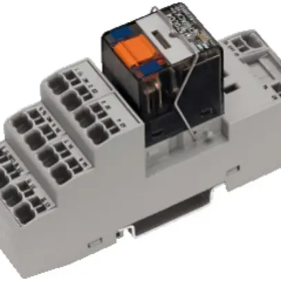 Socle à ficher WAGO avec relais industriel 24V CC 4C 