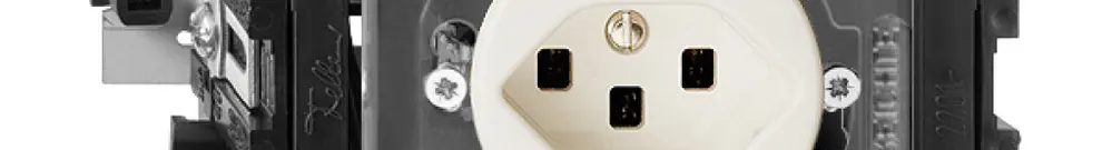 Presa INS FH T23 bianco 49…69mm, con morsetti a innesto 