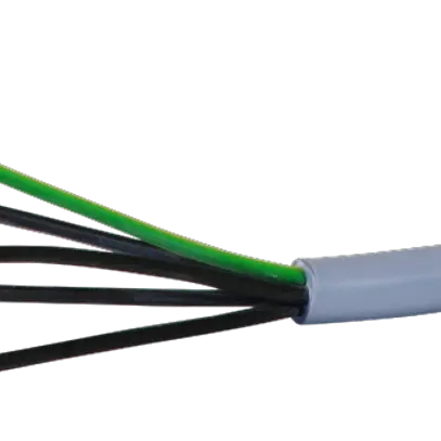 Cavo di comando LiYY 5×0.5mm² numerato grigio Una lunghezza