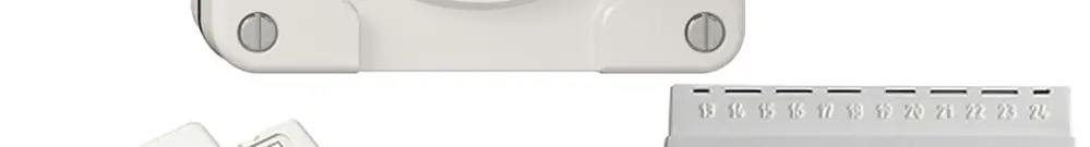 NUP-Fingerscanner NEVO overto Home 1 SET REG, weiss 