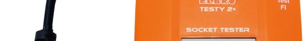 Testeur de prises et de FI ELBRO TESTY 2+ pour T12, T13, T23, CATIII, 300V, IP40 