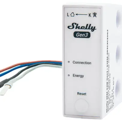 Energiezähler Shelly 3EM-63W Gen3 Bezug/Lieferung 