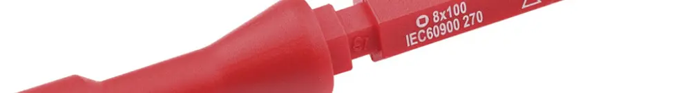 Lama di ricambio CIMCO VDE 1000V quadrato interno 8×100mm 