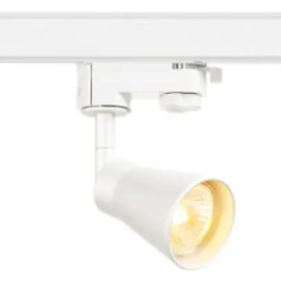 Projecteur SLV AVO, GU10 50W avec adaptateur 3-phases IP20 blanc 