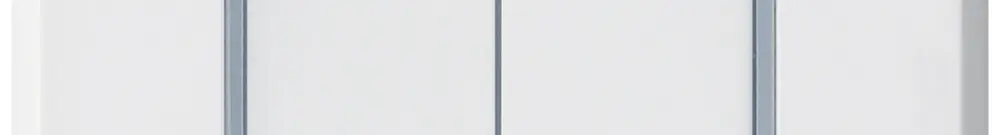 Contatto pulsante INC robusto IP55 2×1P bianco 