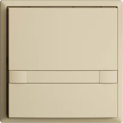 Pulsante INC KNX 1×EDIZIOdue colore vanille RGB senza LED con inserto carta 