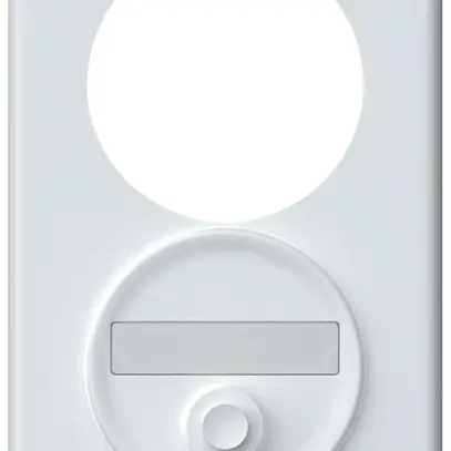 Combinaison ENC origin Ø58mm + sonnerie 88×148mm blanc 