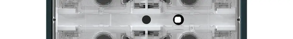 Poussoir KNX KAL p.8×touches 8×points actionnables LED noir 