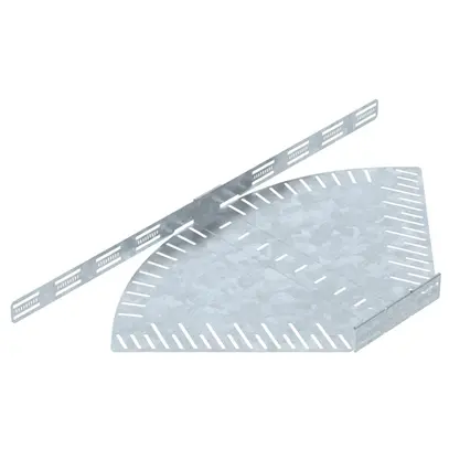 Gomito BET RB W regolabile 60×500mm acciaio zincato a caldo per immersione 