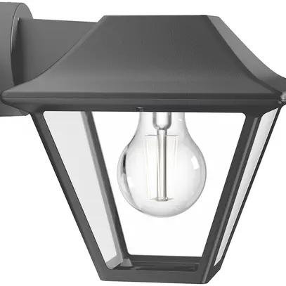 Applique Philips Alpenglow E27 1×60W IP44 203×183mm anthracite 