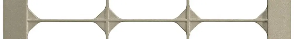 Cadre de recouvrement ENC kallysto.trend 4×3 savanna 274×214mm 