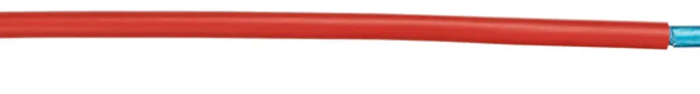 Câble de détection incendie G51, 1×2×0.8mm blindé sans halogène rouge Cca Une longueur