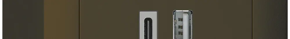 Prise de charge USB AP kallysto 18W PD 1×type A 1×type C brun 