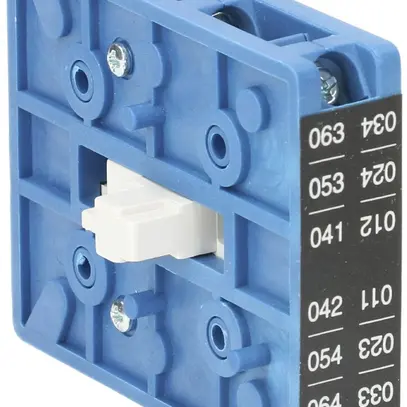 Contatto ausiliare K&N, 2Ch/1R 10A, per forma VE e scatola per KG126…KG161 