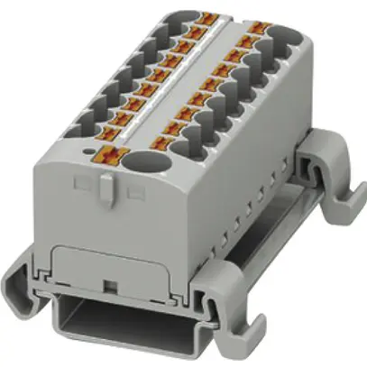 Blocco di distribuzione PX PTFIX 10/18X4-NS35A GY 