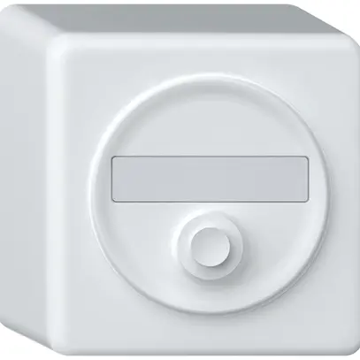Pulsante di suoneria AP origin 86×86mm Ø58mm bianco 