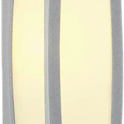Lampada a muro SLV MERIDIAN BOX, E27 25W IP54 grigio argento 
