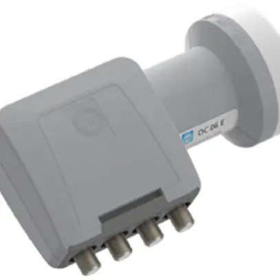 Système d’alimentation Wilhelm Sihn OC06E LNB Quad Ø40mm gris 