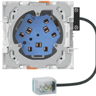 Presa INS 3×tipo 13/23, attacco cavo piatto Ecobus power, L2, Td 3×2.5mm² 