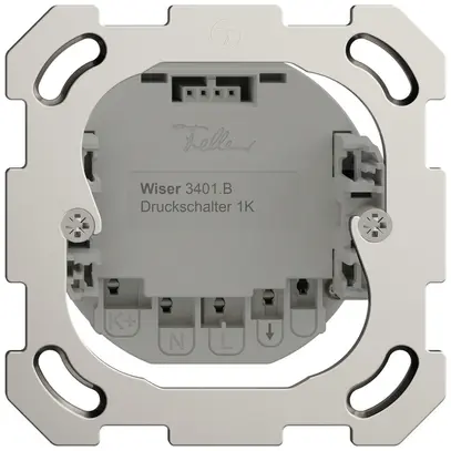 Elemento funzionale interruttore a pulsante 1c Feller Wiser BSM 