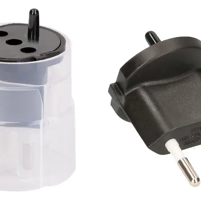 Fixadapter MH 2L 10A 230VAC Schuko/T11 CEE7/17-CH T11, schwarz 