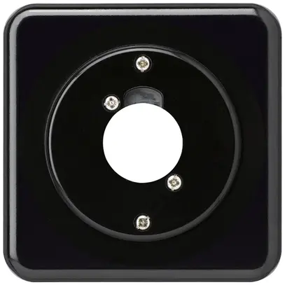 Kit di montaggio INC per 1 XLR basico nero 