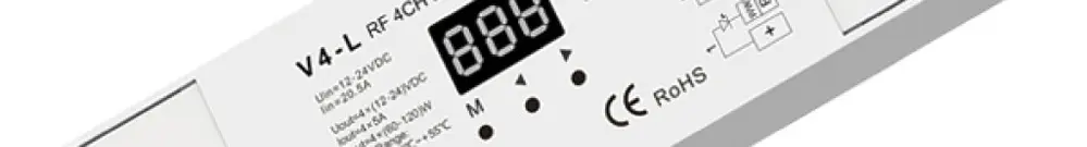 Ricevitore radio DOTLUX IP20 12…24V 4×5A 