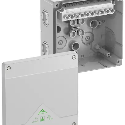 Boîte de dérivation AP Spelsberg Abox 100-10² 152×152×80mm IP66 gr 