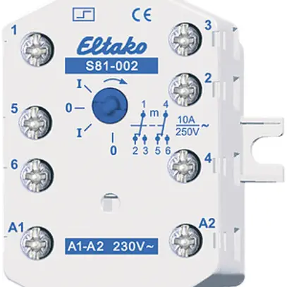 Teleruttore AMD Eltako 230VAC 2C, S81-002 
