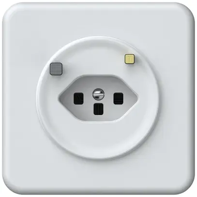 Prise FI ENC origin 1×type 23 30mA 16A 230V 92×92mm blanc 
