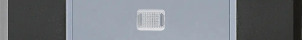 Contatto pulsante INC robusto IP55 nero illuminato per combinazione 