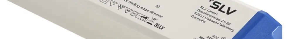 Convertisseur LED SLV 100 (34…100W), 24V, 1400…4200mA, réglable TRIAC L/C 