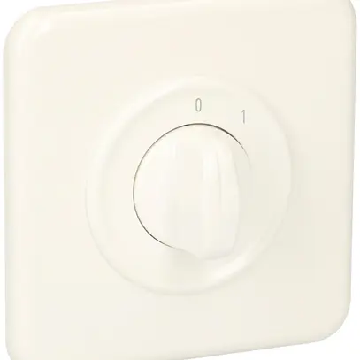 Commutatore INC con ritorno SDUE, 20A, 1P, 90×90mm, 1×30°, 0-1, bianco 
