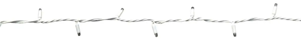 LED String Lite 120 MK 12m 230V 10.5W 120 LED bianco caldo cavo bianco IP67 