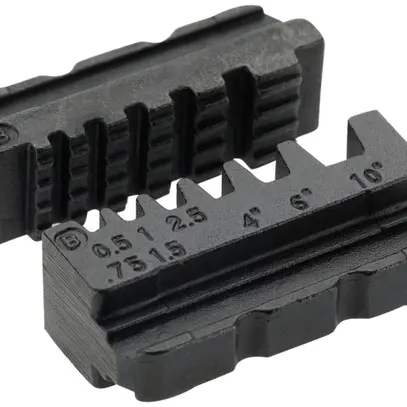 Bloc de sertissage 0.5…10mm² pour embout de câble 